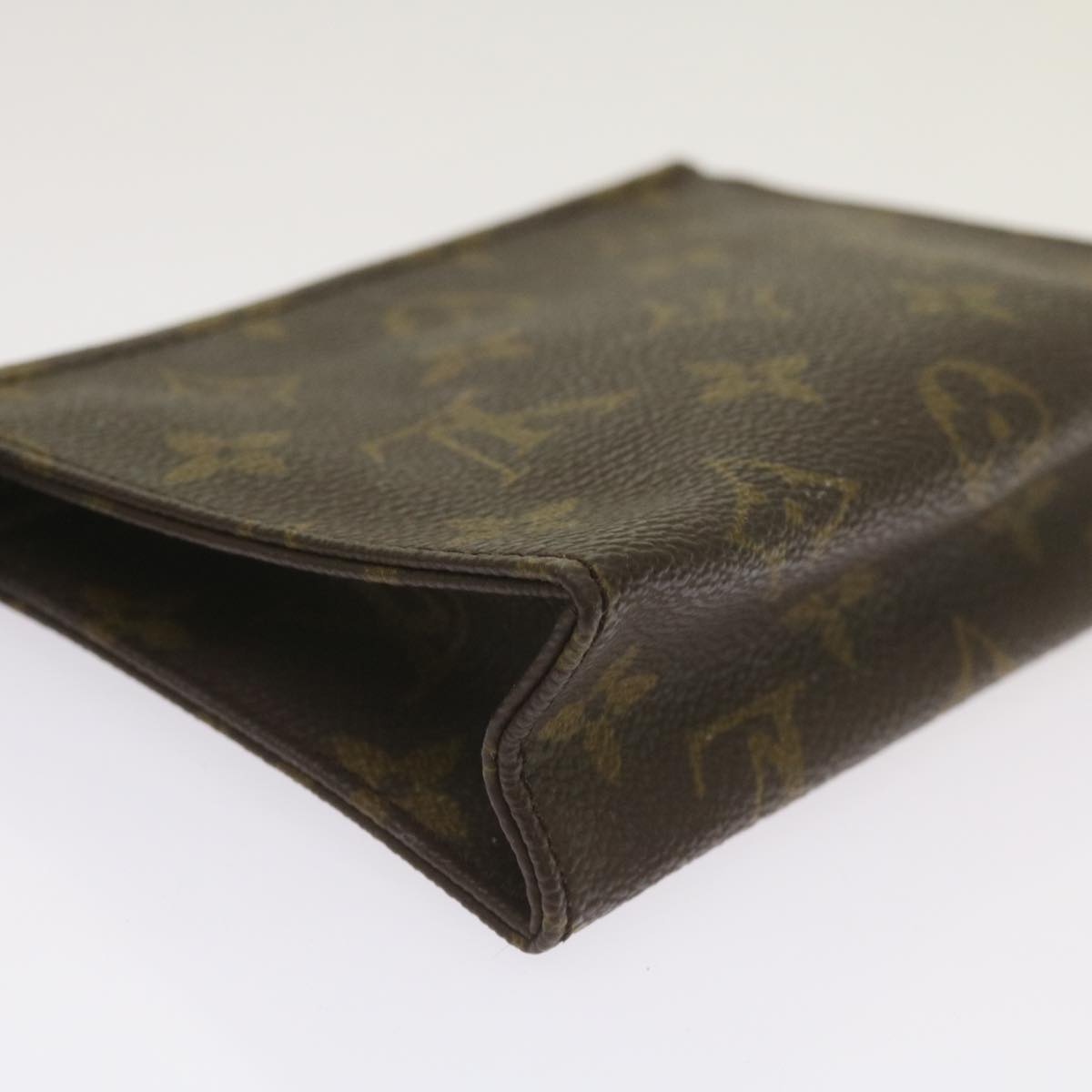 LOUIS VUITTON Monogram Poche Toilette 15 Pouch M47546 LV am5877