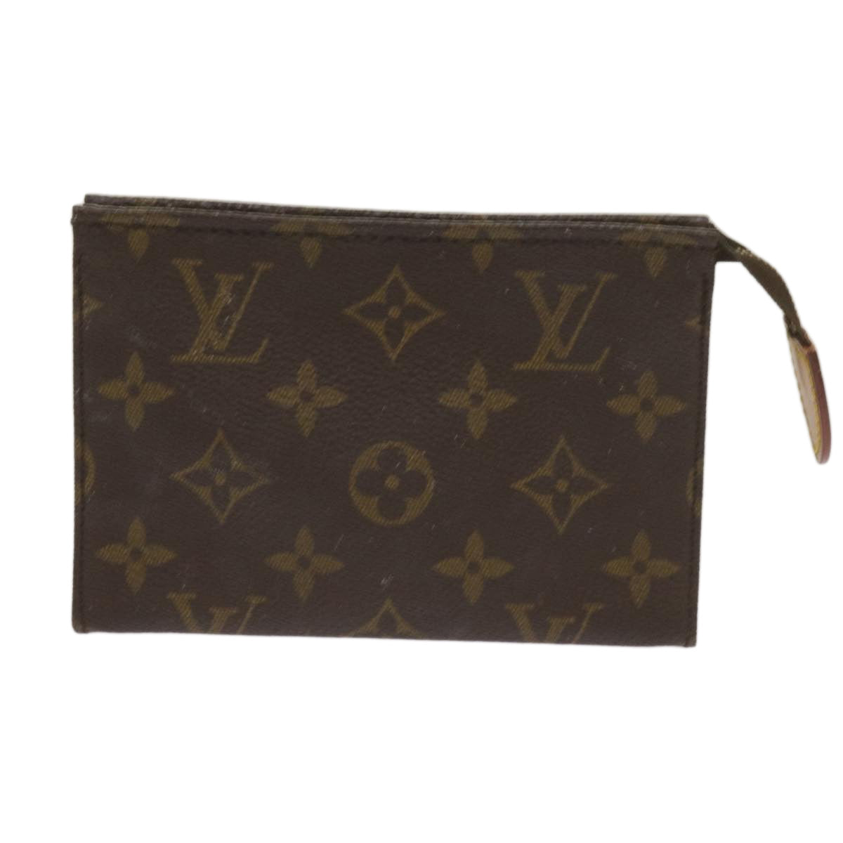 LOUIS VUITTON Monogram Poche Toilette 15 Pouch M47546 LV am5877