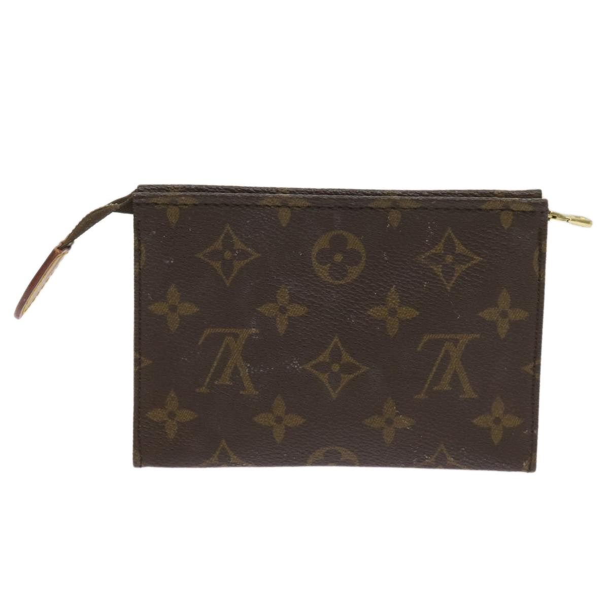 LOUIS VUITTON Monogram Poche Toilette 15 Pouch M47546 LV am5877