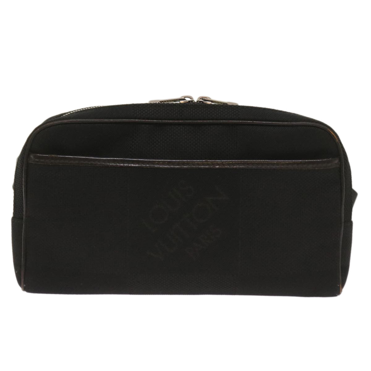 LOUIS VUITTON Damier Geant Acrobat Body Bag Black N41128 LV am5884