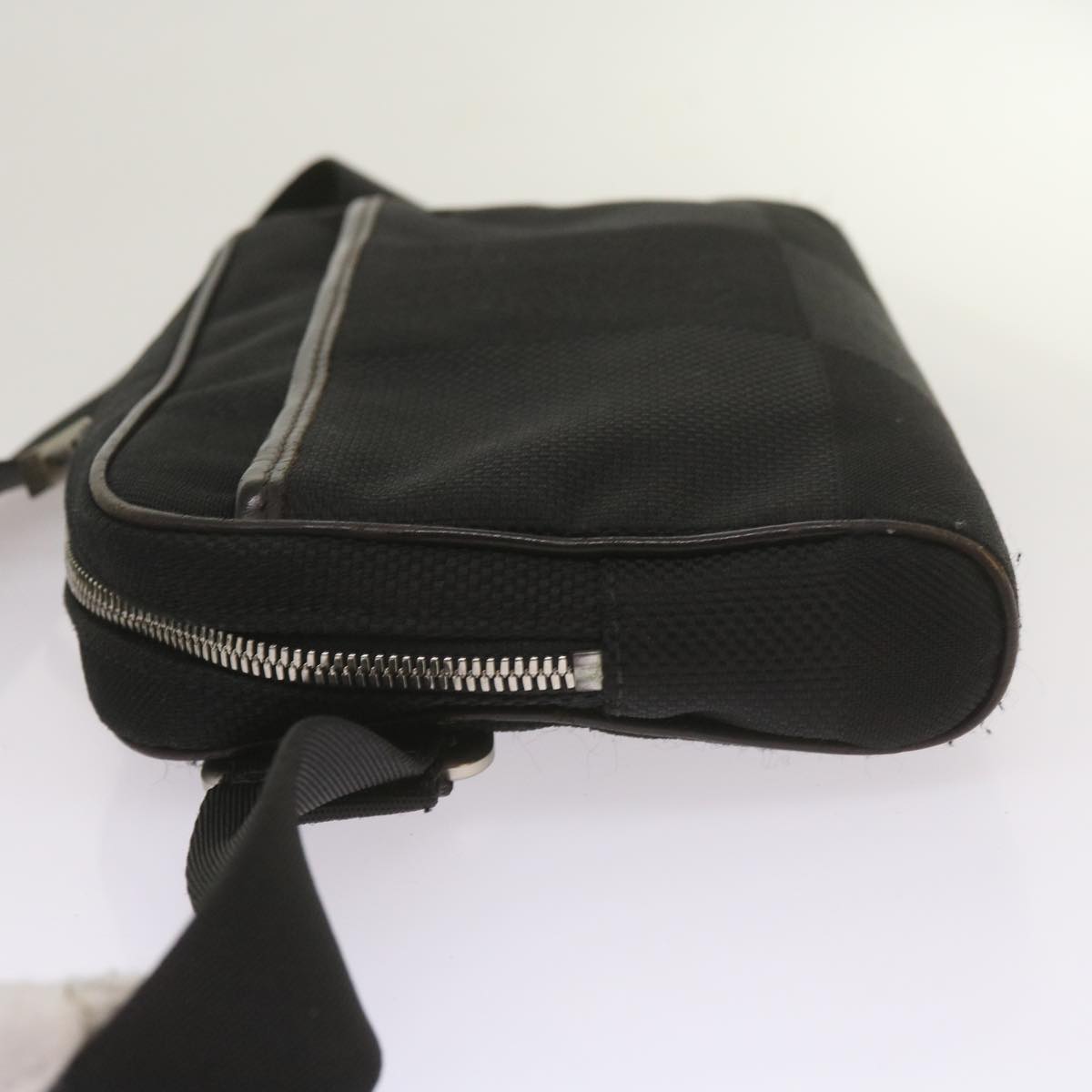 LOUIS VUITTON Damier Geant Acrobat Body Bag Black N41128 LV am5884