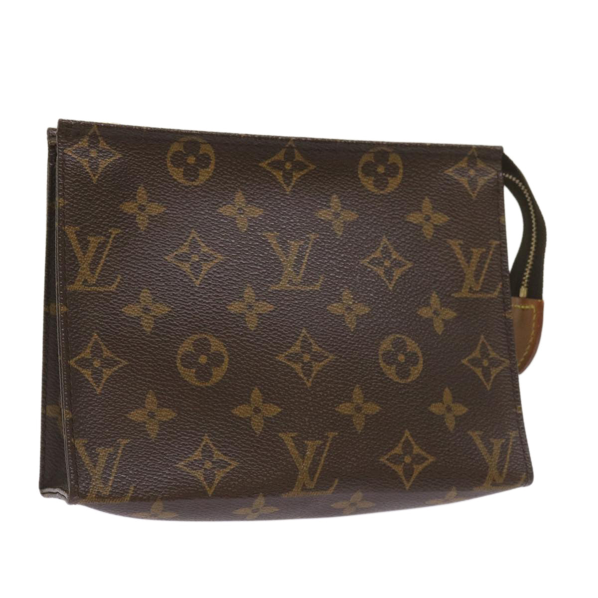 LOUIS VUITTON Monogram Poche Toilette 19 Pouch M47544 LV am5893