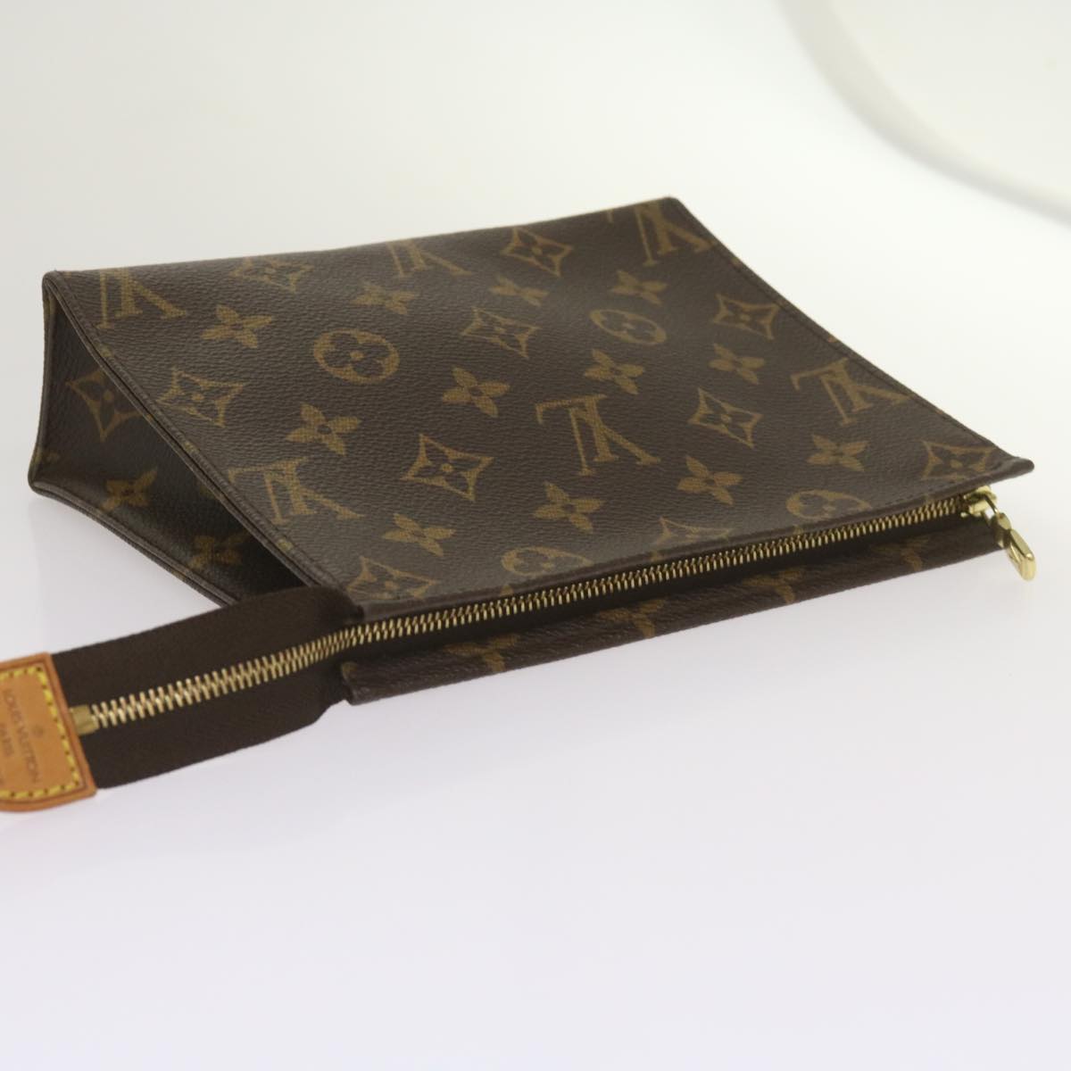 LOUIS VUITTON Monogram Poche Toilette 19 Pouch M47544 LV am5893