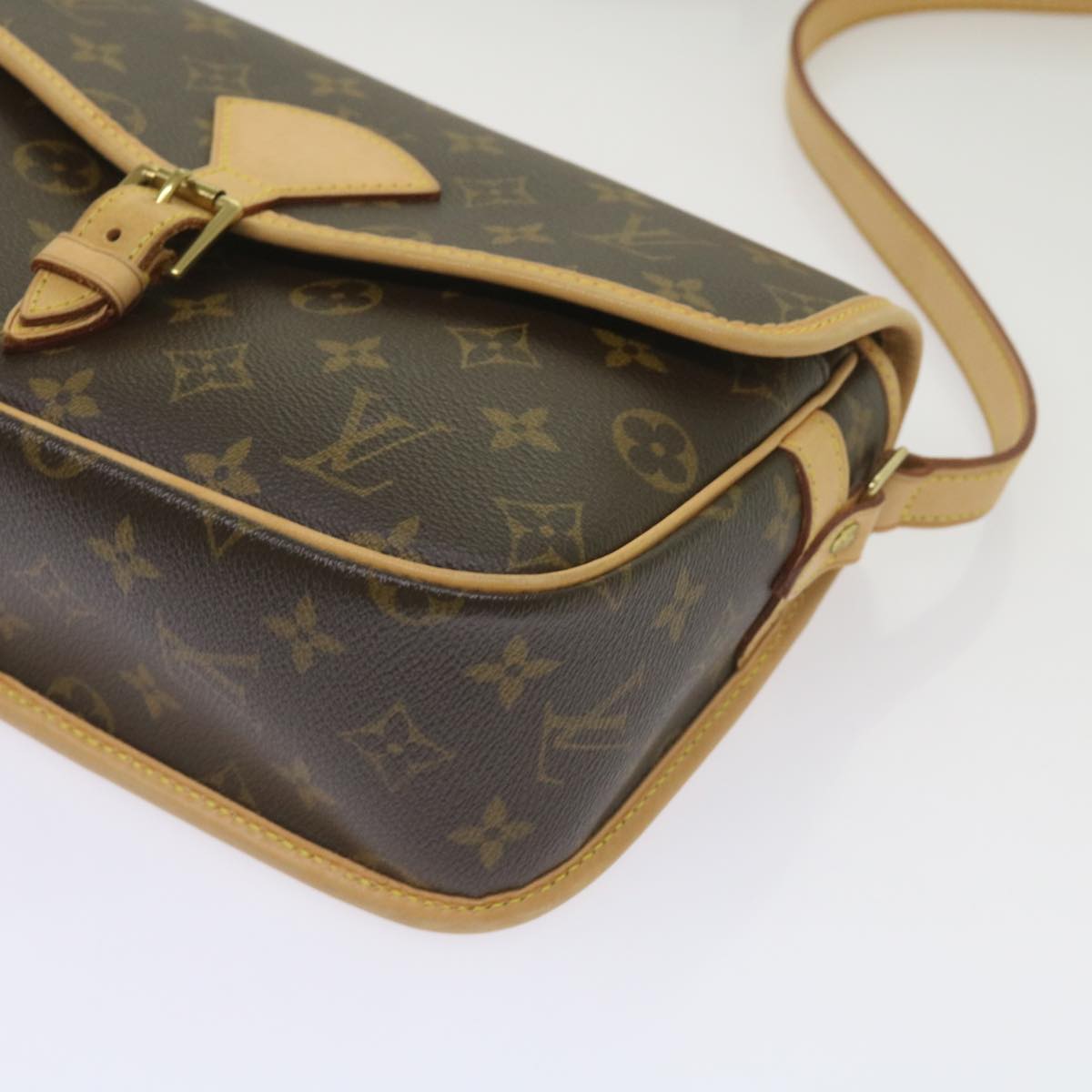 LOUIS VUITTON Monogram Sologne Shoulder Bag M42250 LV am5899A