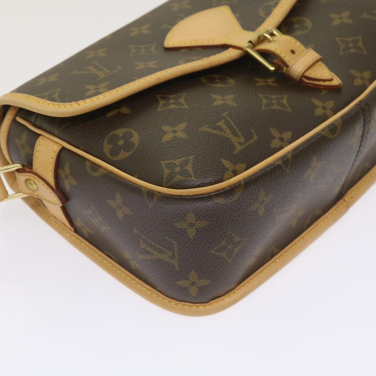 LOUIS VUITTON Monogram Sologne Shoulder Bag M42250 LV am5899A