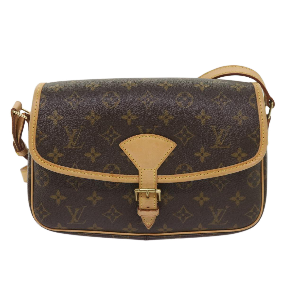LOUIS VUITTON Monogram Sologne Shoulder Bag M42250 LV am5899A