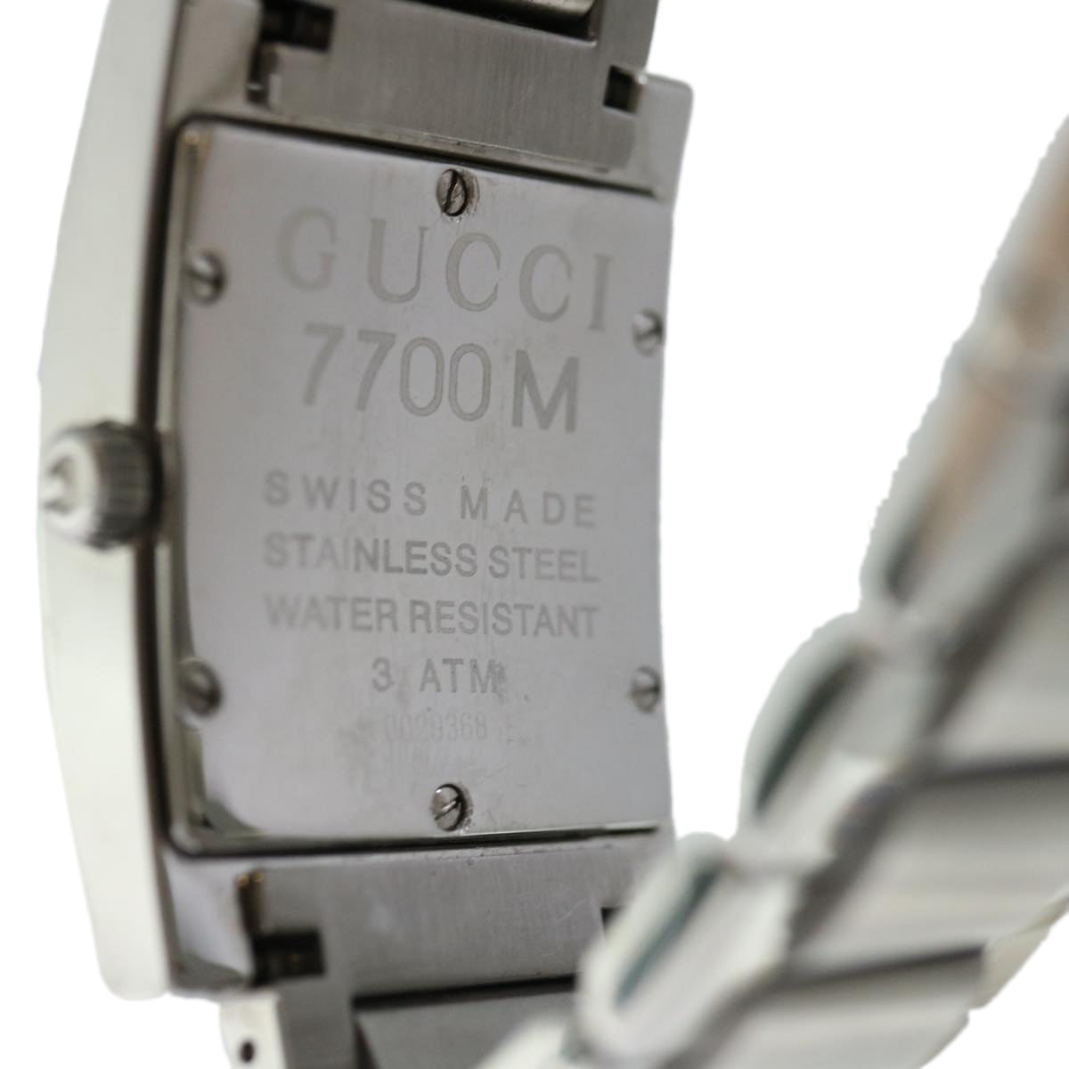 GUCCI Watches metal Silver 7700M  am5923