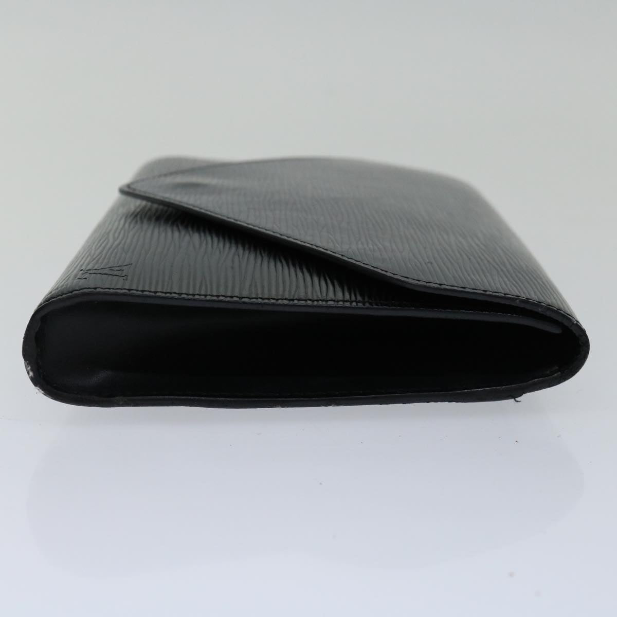 LOUIS VUITTON Epi Art Deco Clutch Bag Black M52632 LV am5926