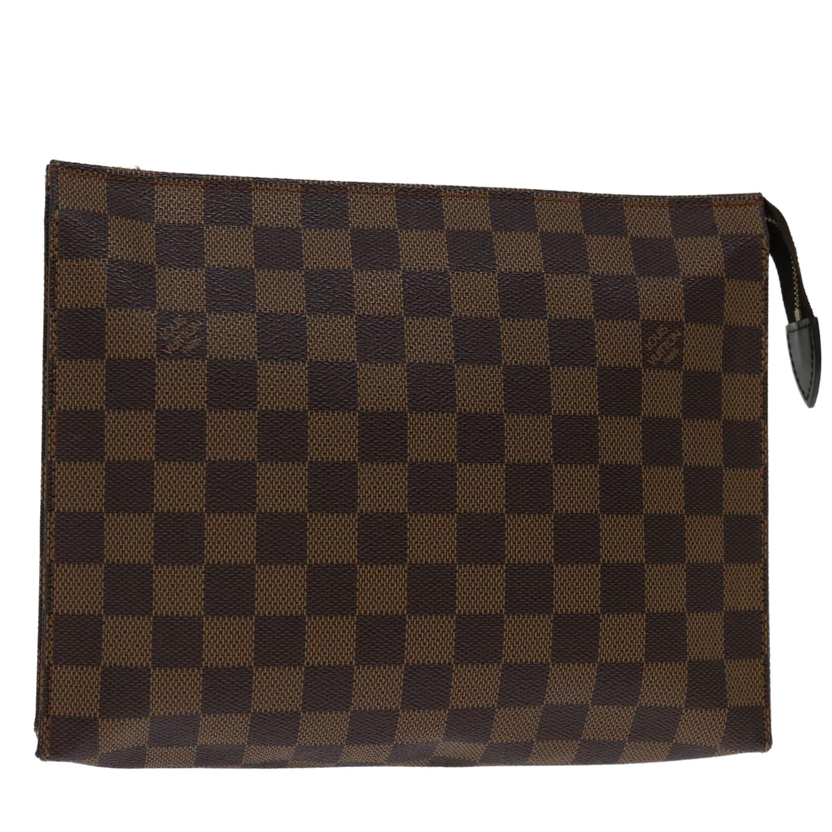 LOUIS VUITTON Damier Ebene Poche Toilette 26 Pouch N47543 LV am5927