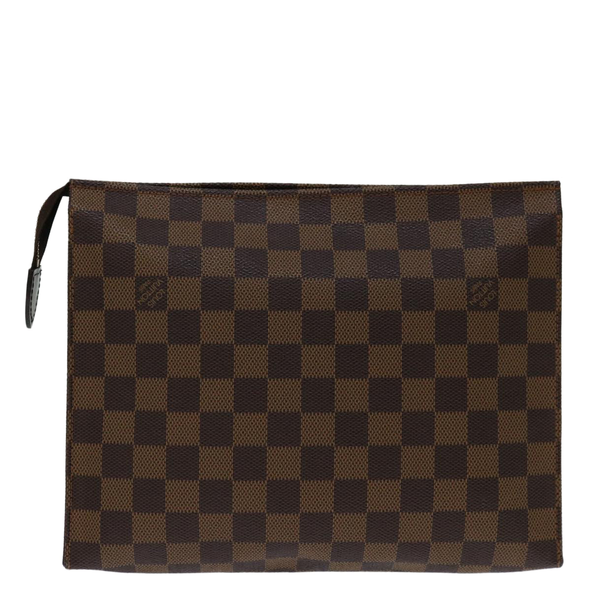 LOUIS VUITTON Damier Ebene Poche Toilette 26 Pouch N47543 LV am5927