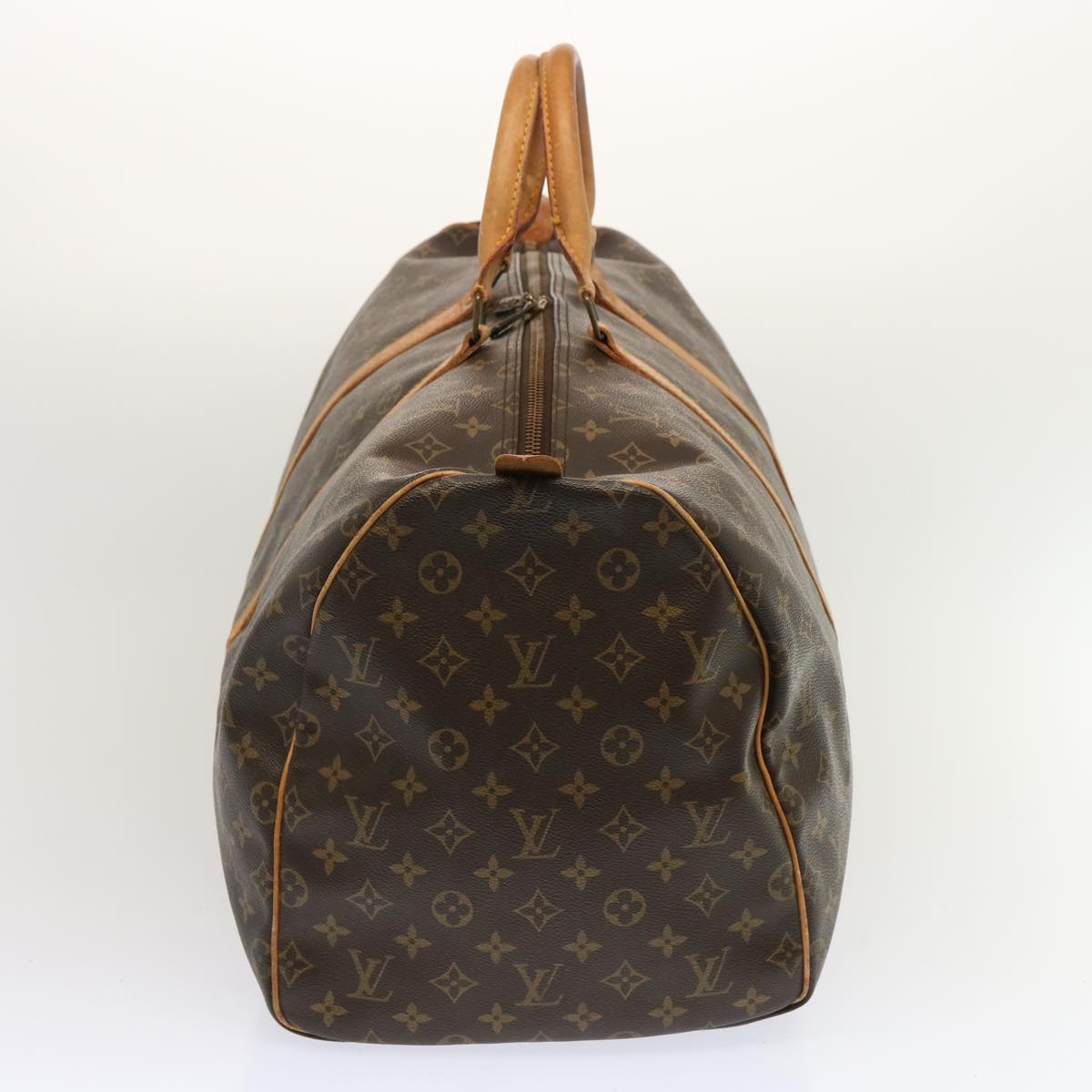 LOUIS VUITTON Monogram Keepall 55 Boston Bag M41424 LV am5997