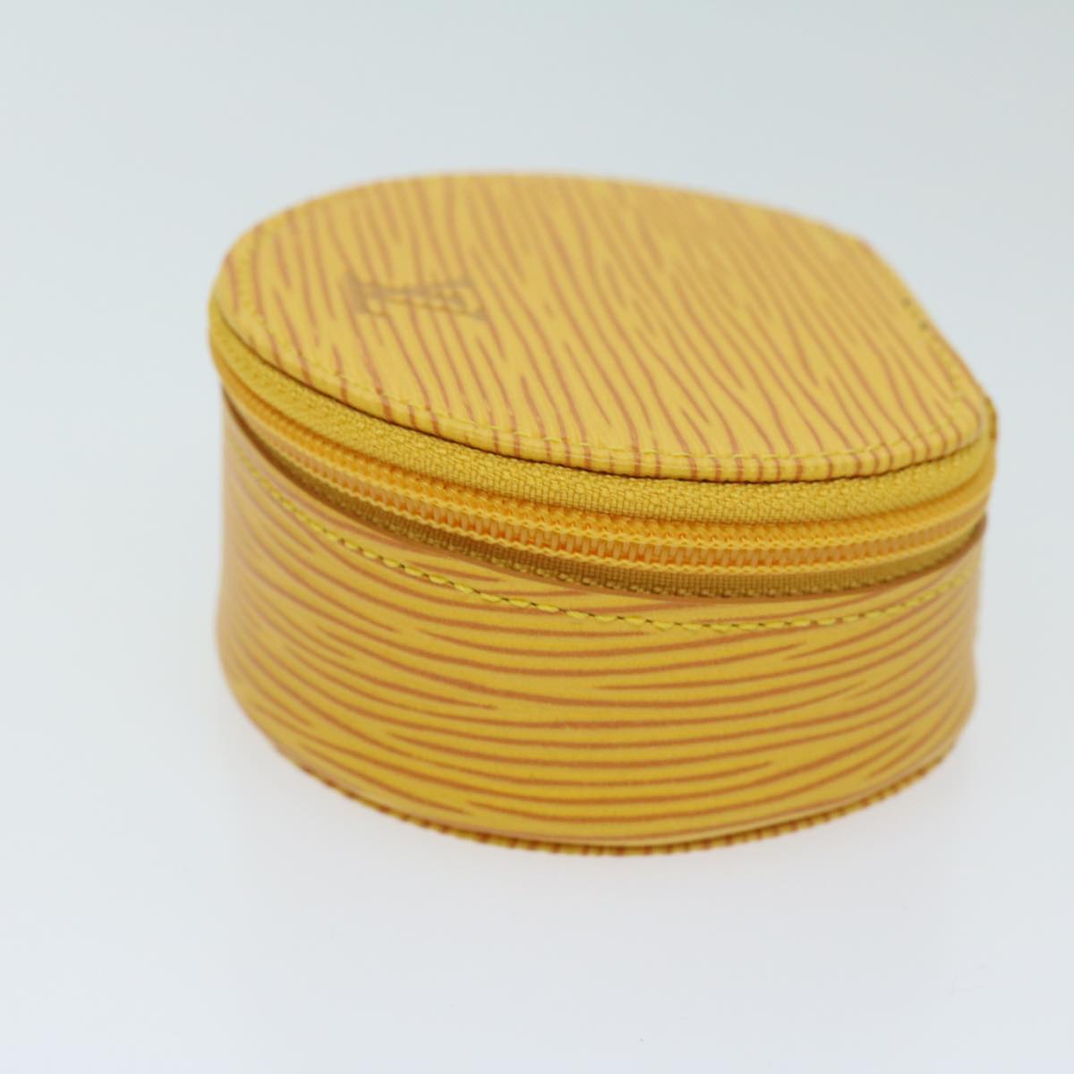 LOUIS VUITTON Epi Echran Bijoux 8 Jewelry Box Yellow M48229 LV am6002
