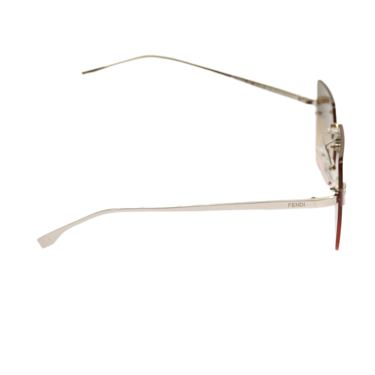 Luxury FendiSunglasses metal Brownam6017