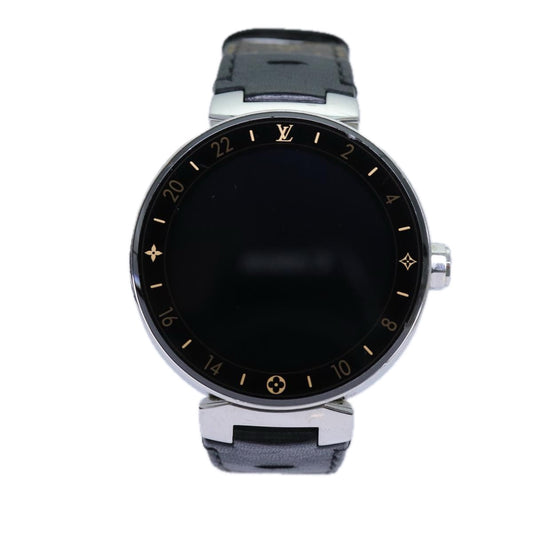 LOUIS VUITTON Monogram Tambour Horizon Digital Smart Watch QA003Z LV am6018