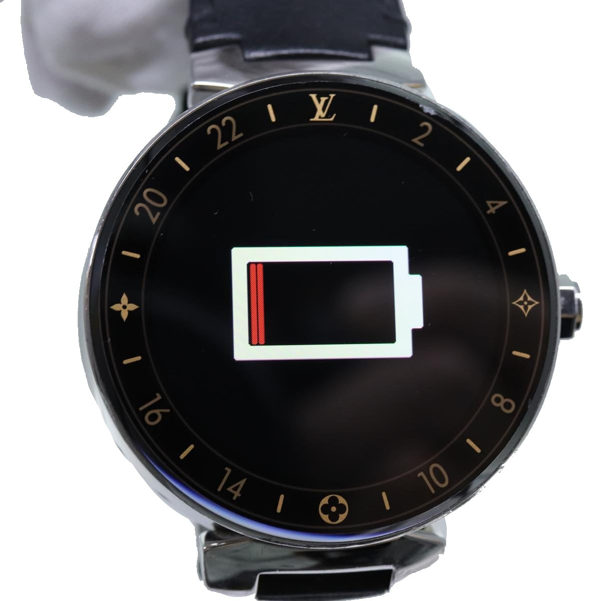 LOUIS VUITTON Monogram Tambour Horizon Digital Smart Watch QA003Z LV am6018
