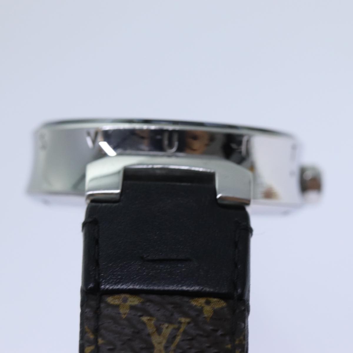 LOUIS VUITTON Monogram Tambour Horizon Digital Smart Watch QA003Z LV am6018