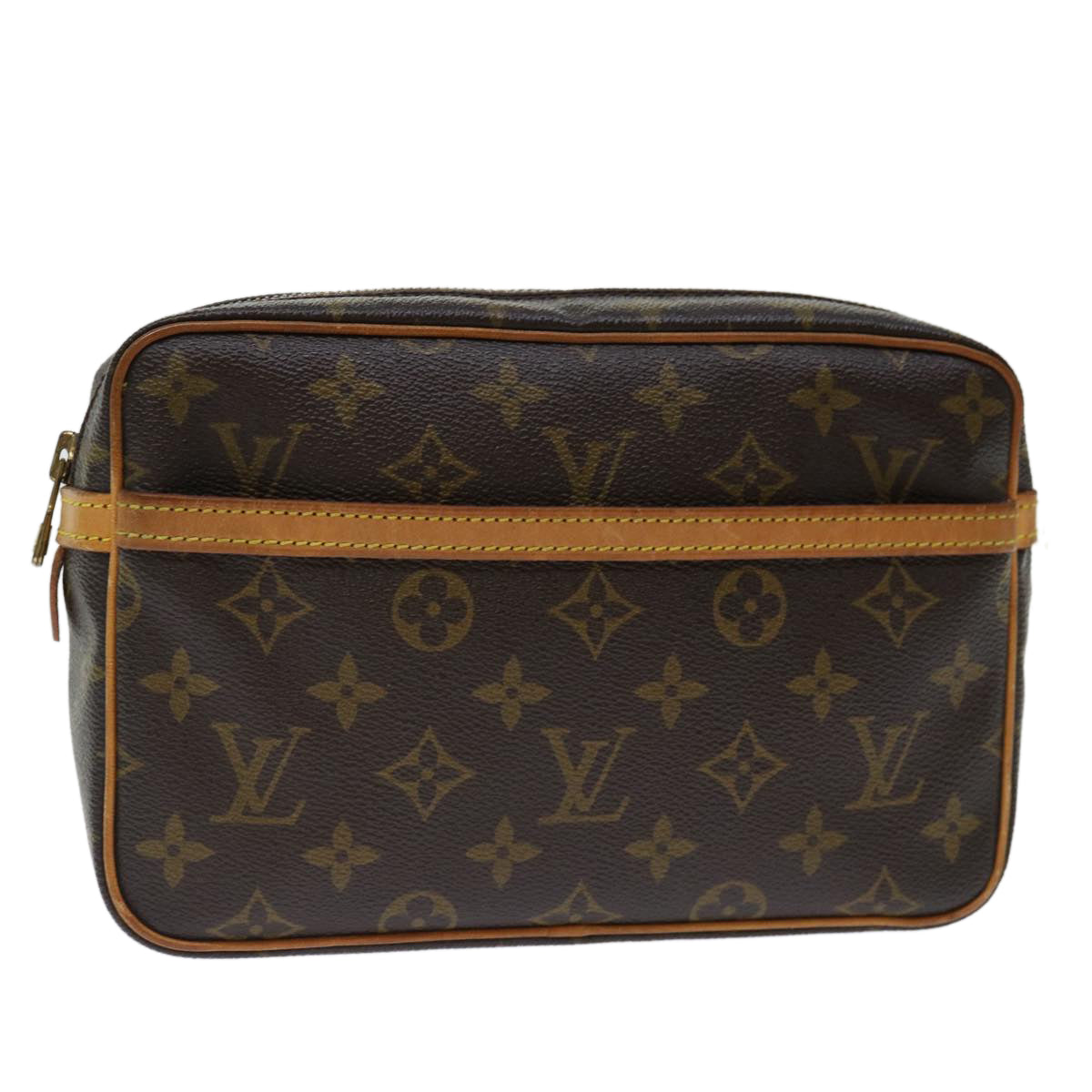 LOUIS VUITTON Monogram Compiegne 23 Clutch Bag M51847 LV am6021