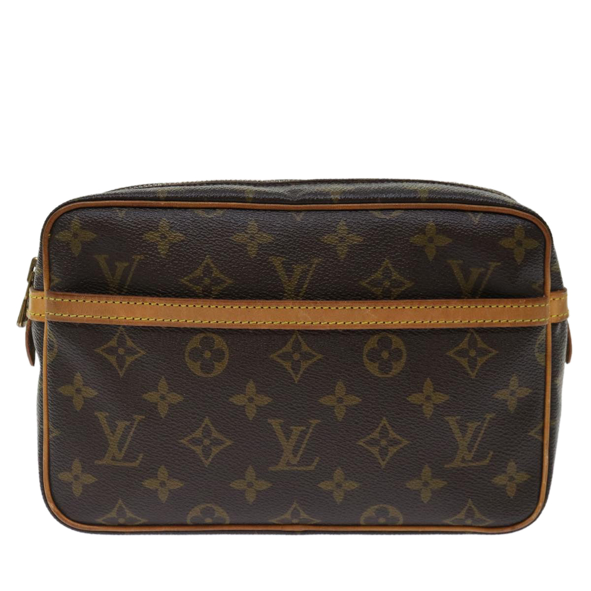 LOUIS VUITTON Monogram Compiegne 23 Clutch Bag M51847 LV am6021
