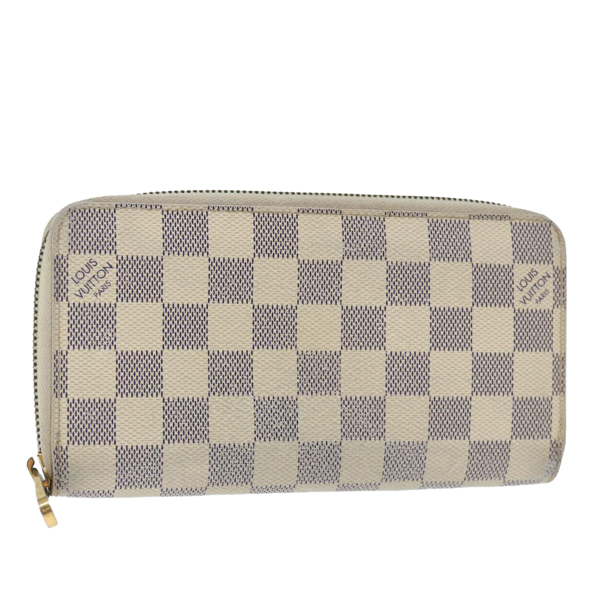 LOUIS VUITTON Damier Azur Zippy Wallet Long Wallet N63503 LV am6023