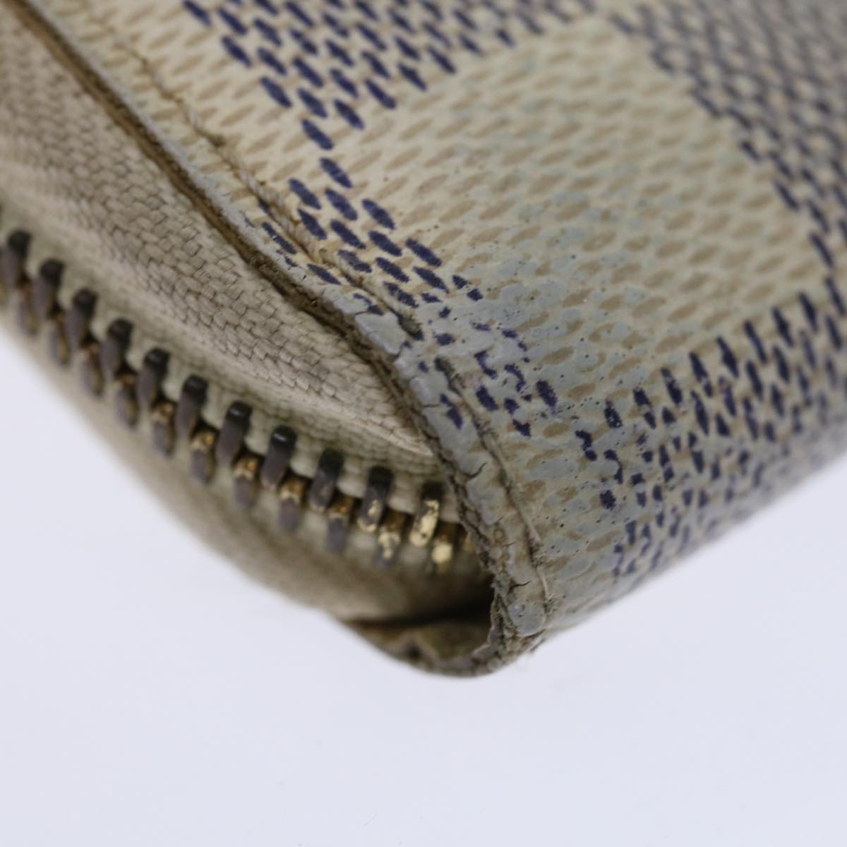 LOUIS VUITTON Damier Azur Zippy Wallet Long Wallet N63503 LV am6023