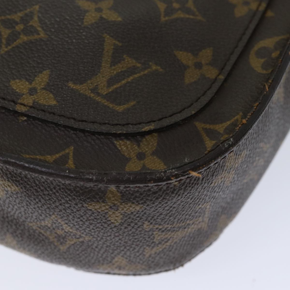 LOUIS VUITTON Monogram Saint Cloud GM Shoulder Bag M51242 LV am6025