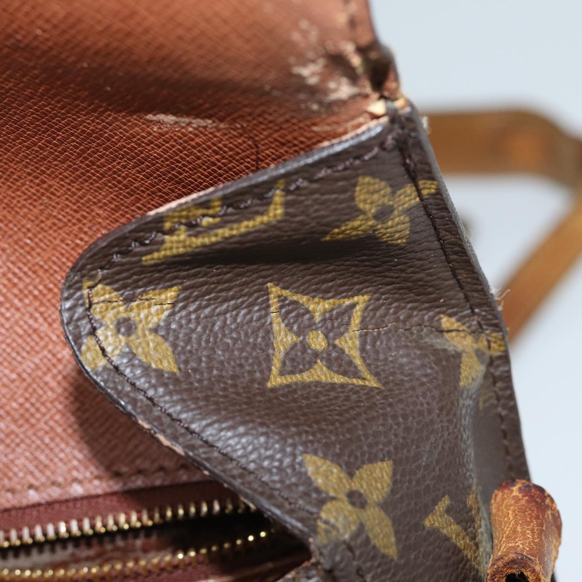 LOUIS VUITTON Monogram Saint Cloud GM Shoulder Bag M51242 LV am6025