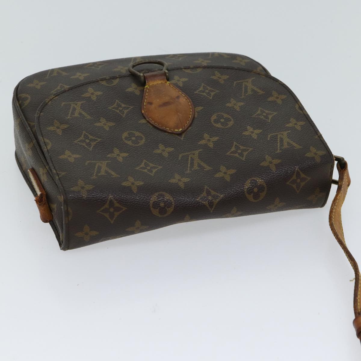 LOUIS VUITTON Monogram Saint Cloud GM Shoulder Bag M51242 LV am6025