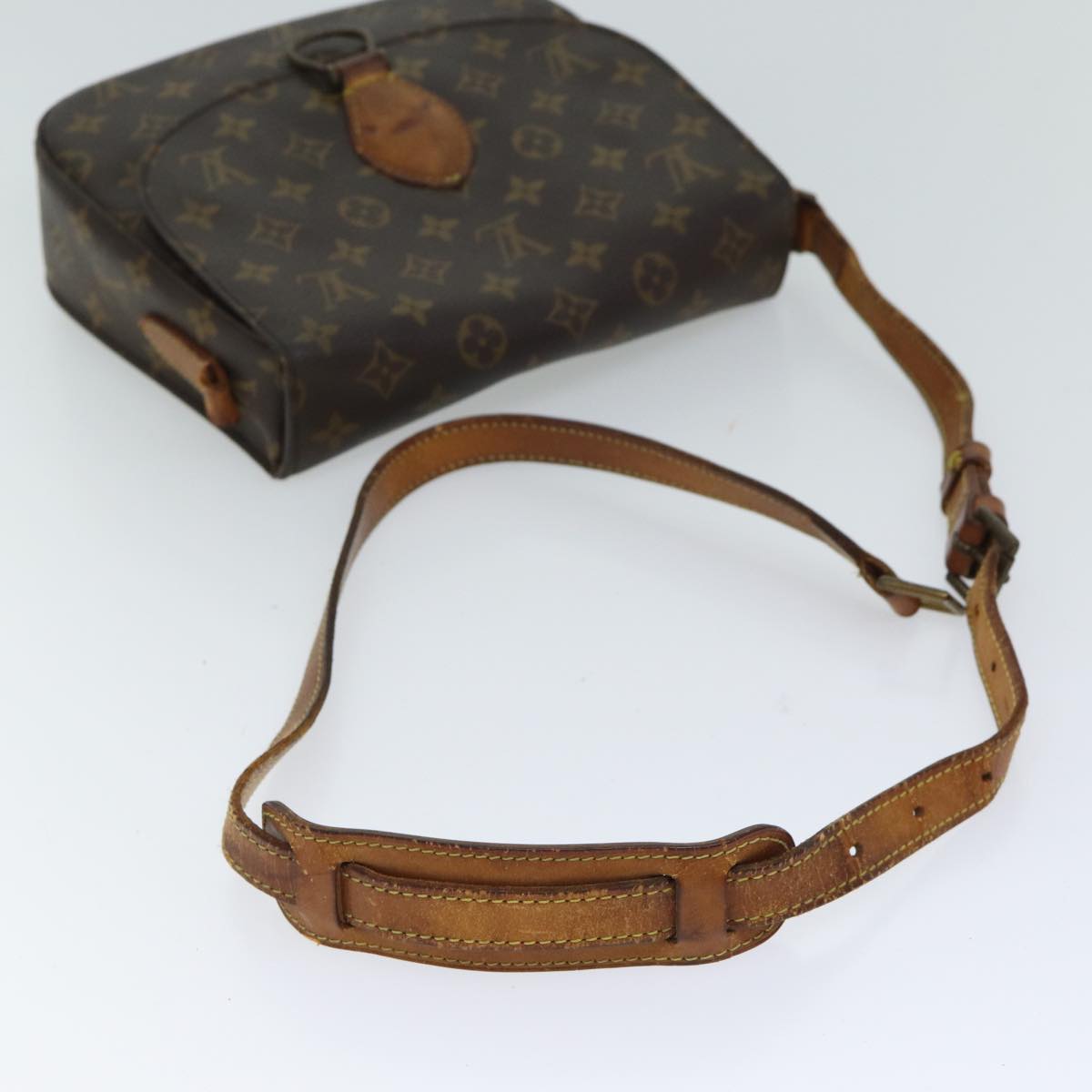 LOUIS VUITTON Monogram Saint Cloud GM Shoulder Bag M51242 LV am6025