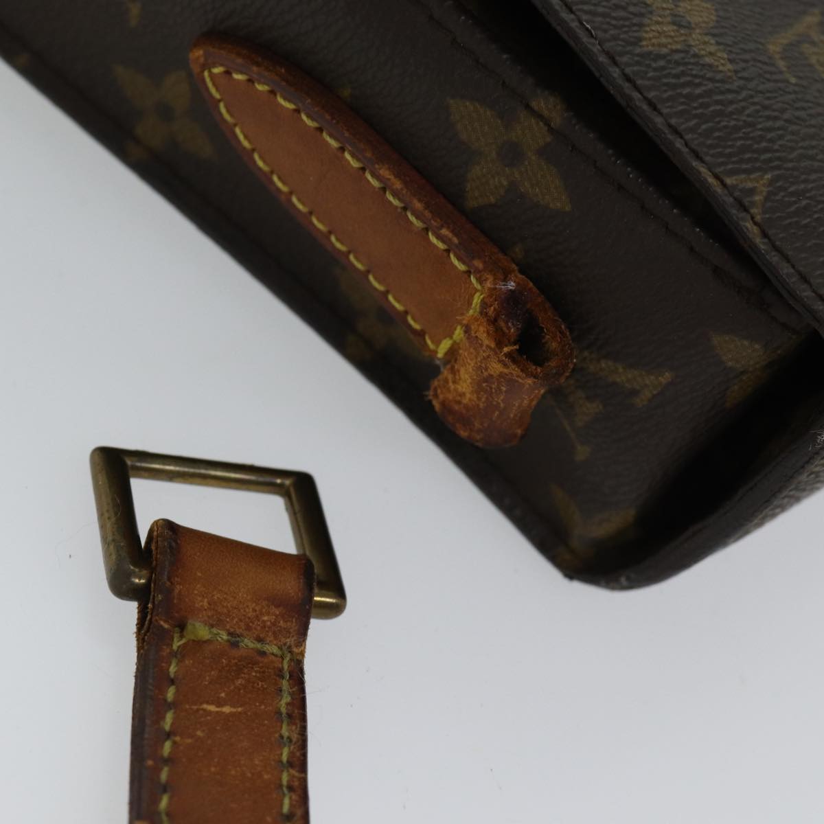 LOUIS VUITTON Monogram Saint Cloud GM Shoulder Bag M51242 LV am6025