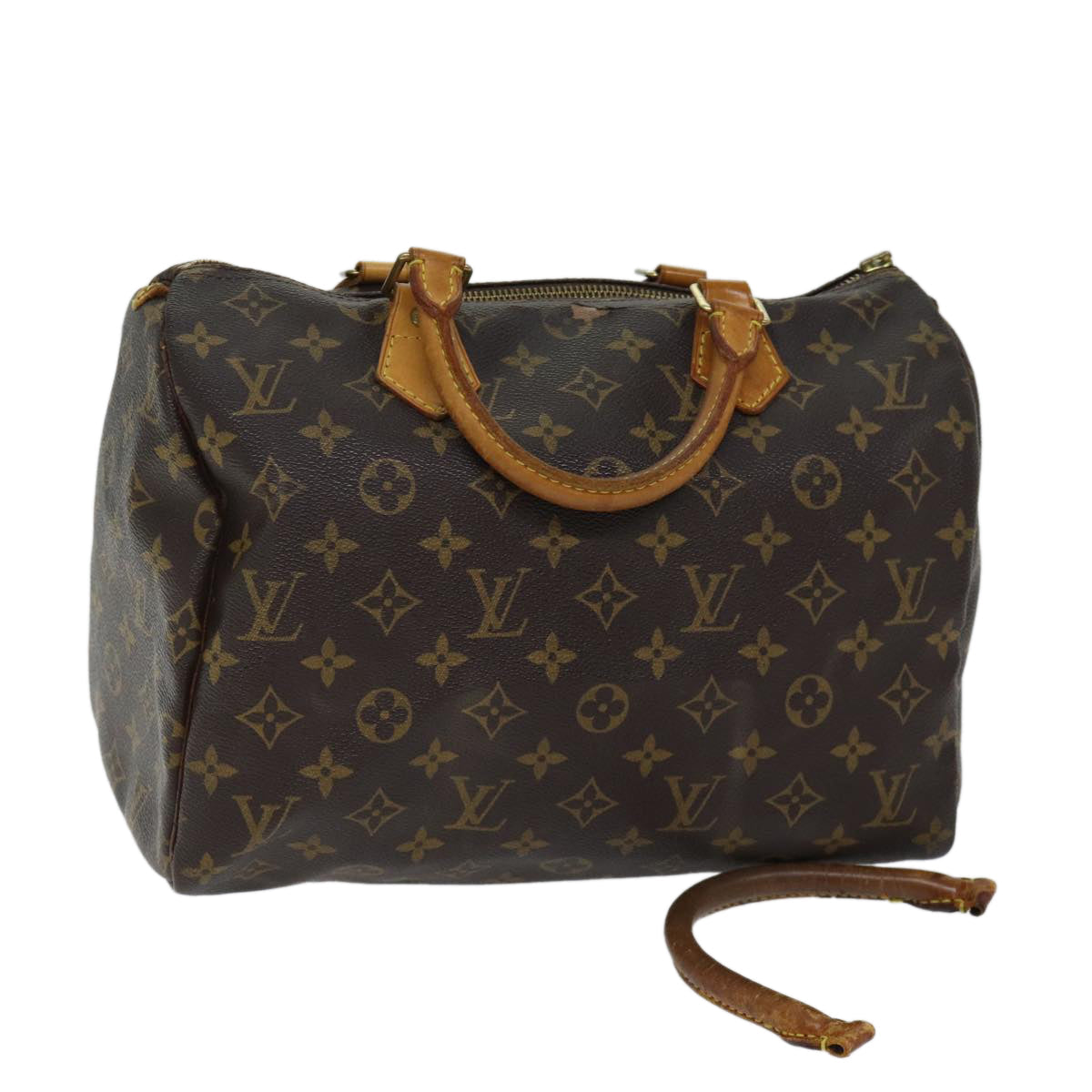 LOUIS VUITTON Monogram Speedy 30 Hand Bag M41526 LV am6031