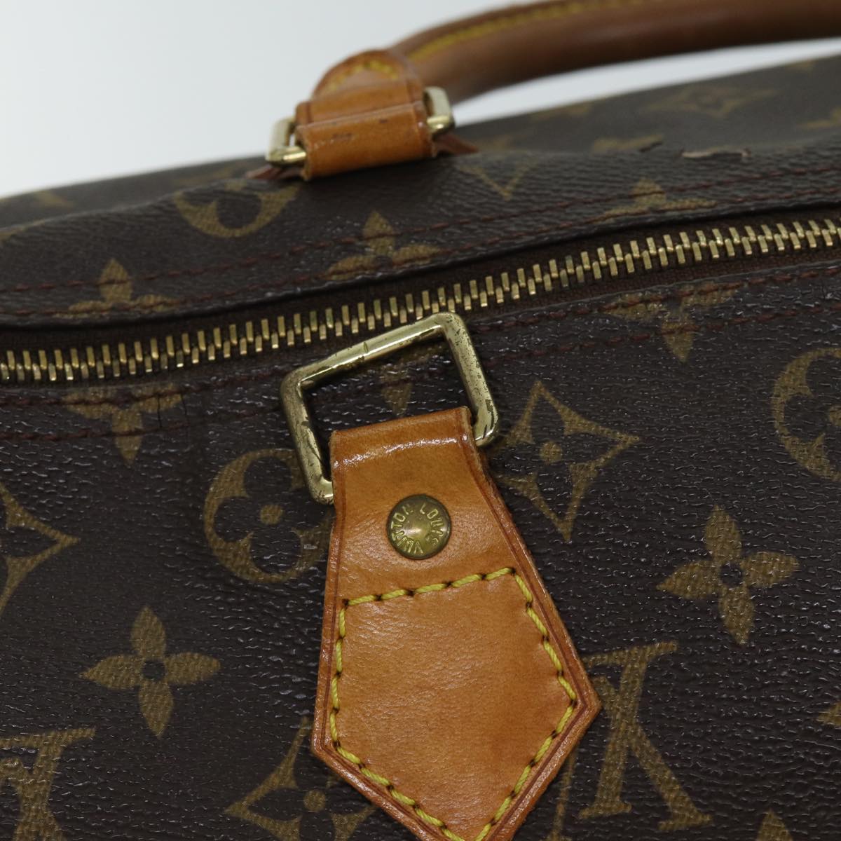 LOUIS VUITTON Monogram Speedy 30 Hand Bag M41526 LV am6031