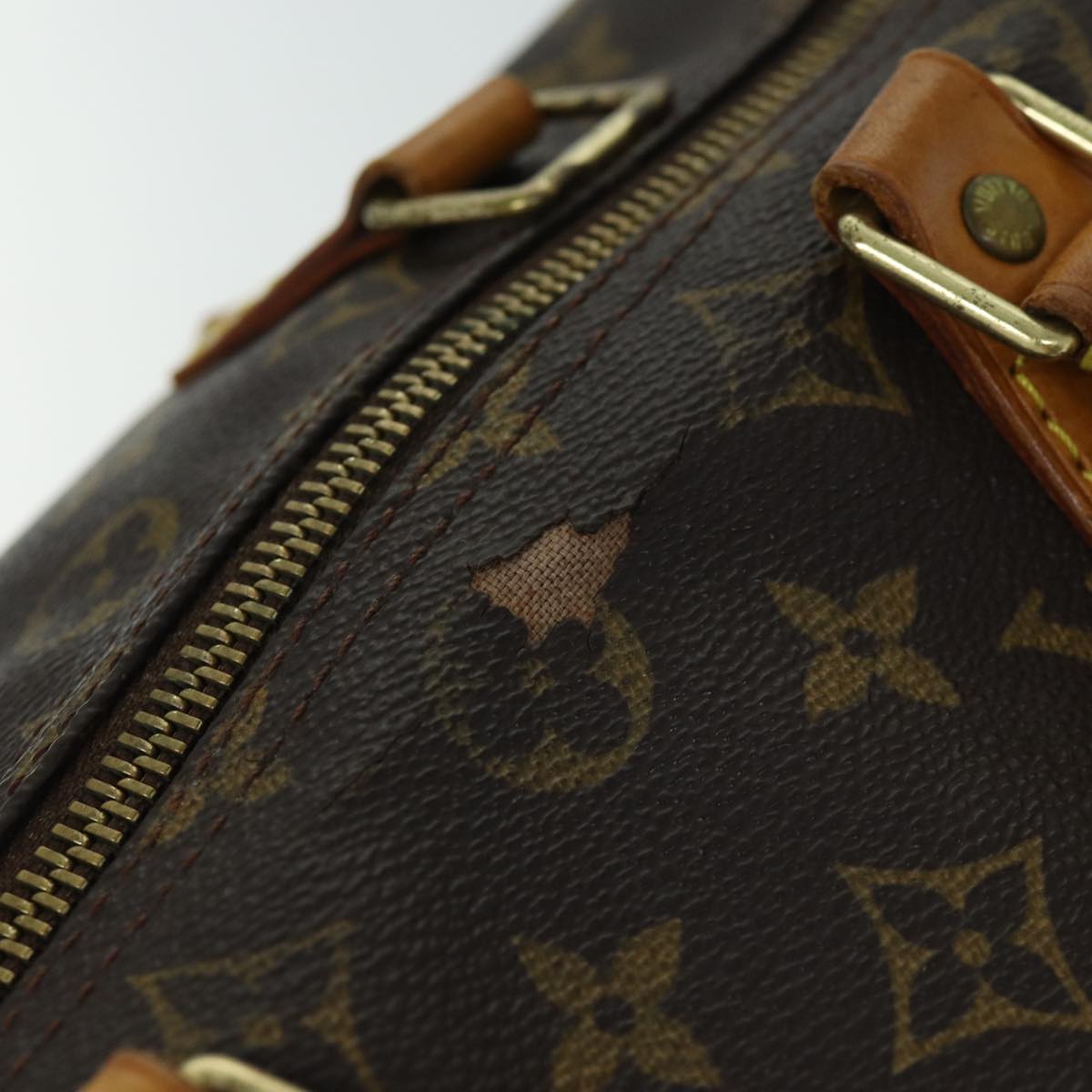 LOUIS VUITTON Monogram Speedy 30 Hand Bag M41526 LV am6031