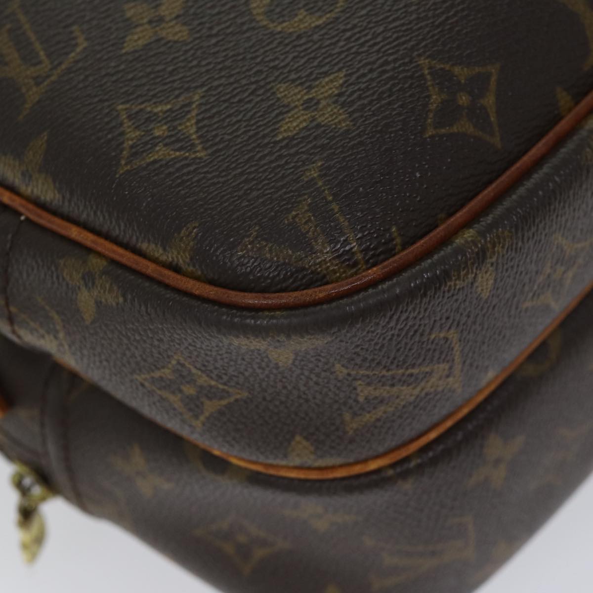 LOUIS VUITTON Monogram Reporter PM Shoulder Bag M45254 LV am6032