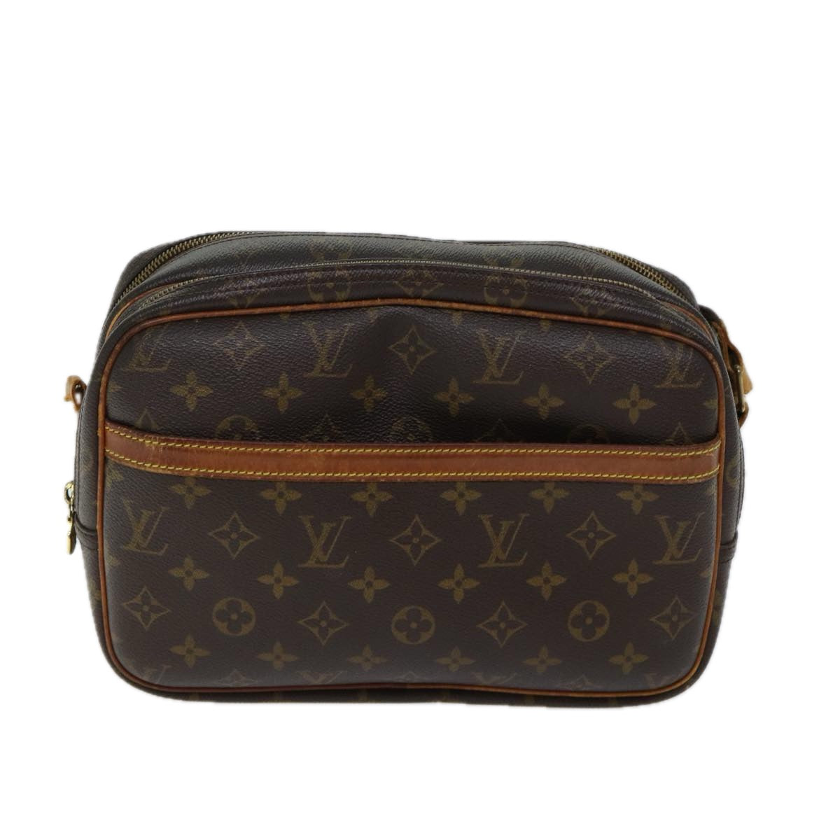 LOUIS VUITTON Monogram Reporter PM Shoulder Bag M45254 LV am6032