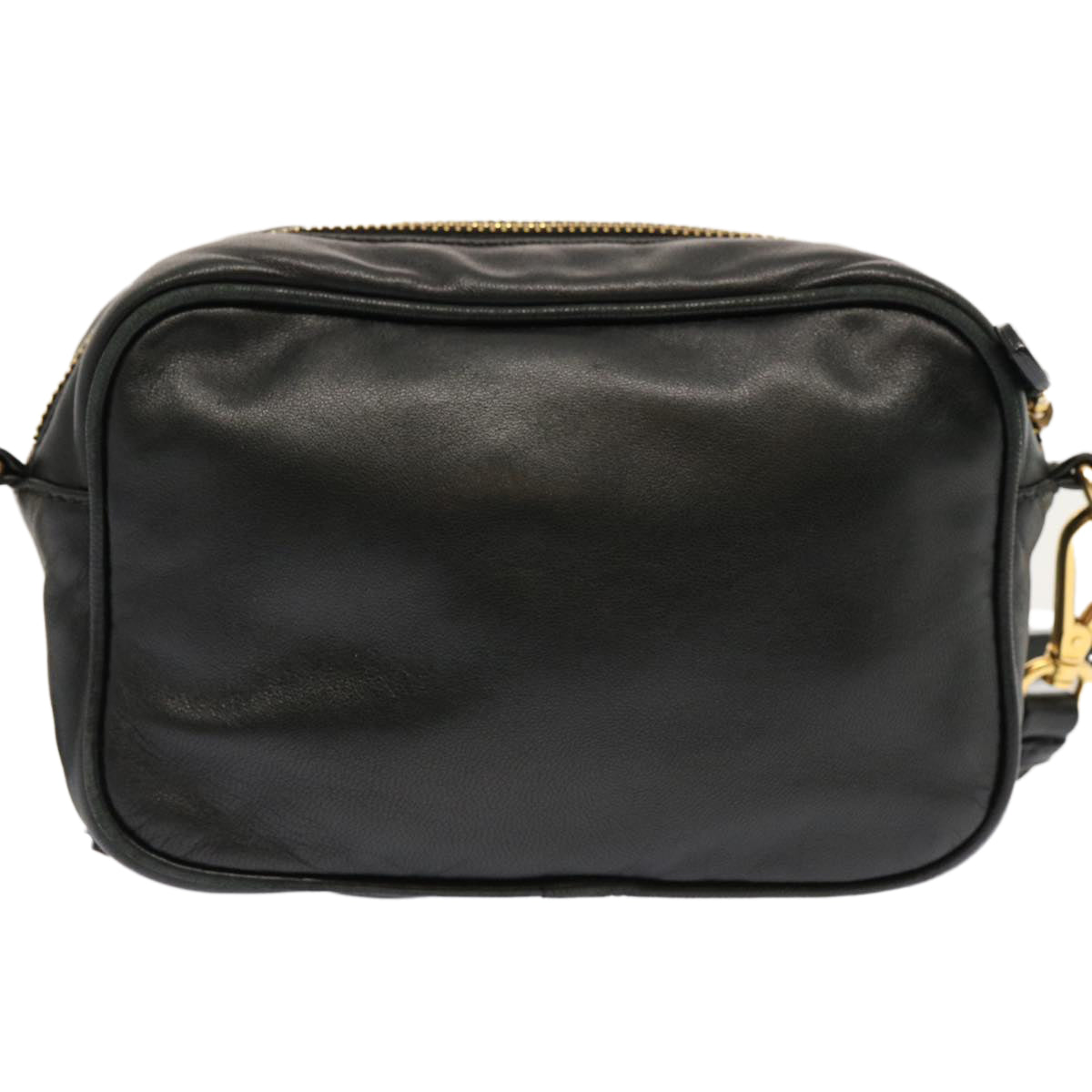 Luxury PradaRibbon Shoulder Bag Leather Pink Black am6034