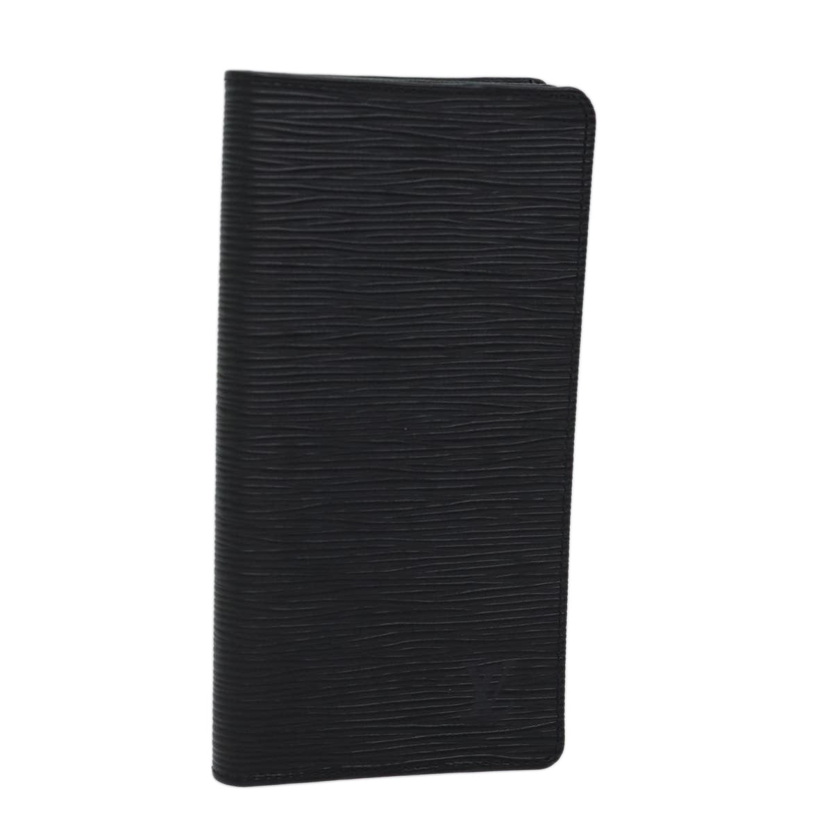 LOUIS VUITTON Epi Porte Cartes Credit Long Wallet Black M63212 LV am6036