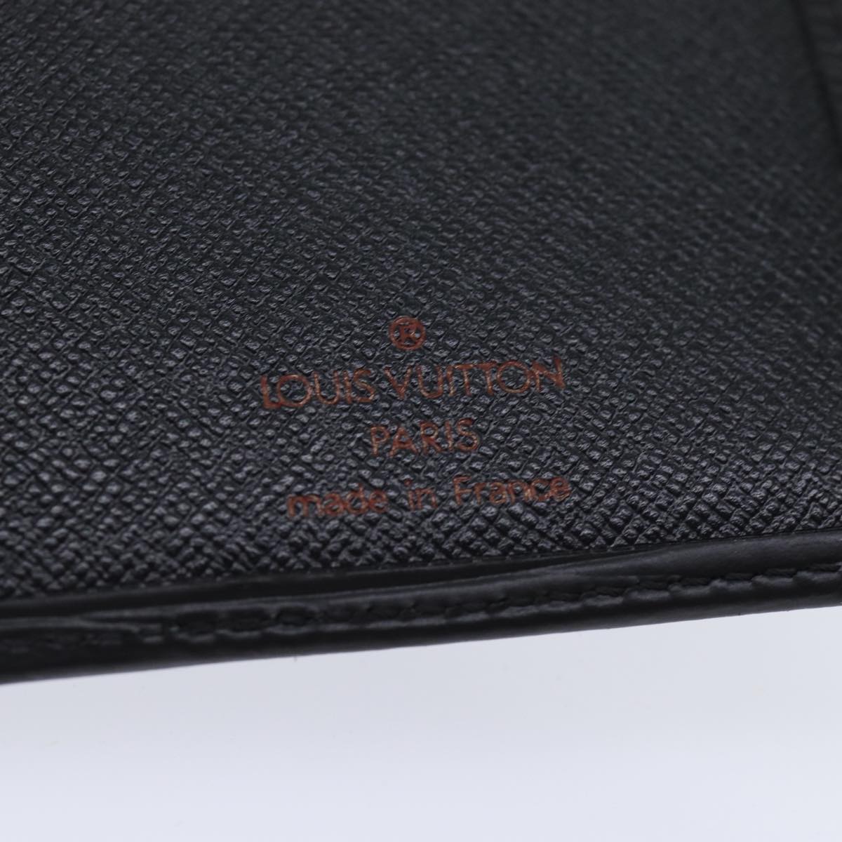 LOUIS VUITTON Epi Porte Cartes Credit Long Wallet Black M63212 LV am6036