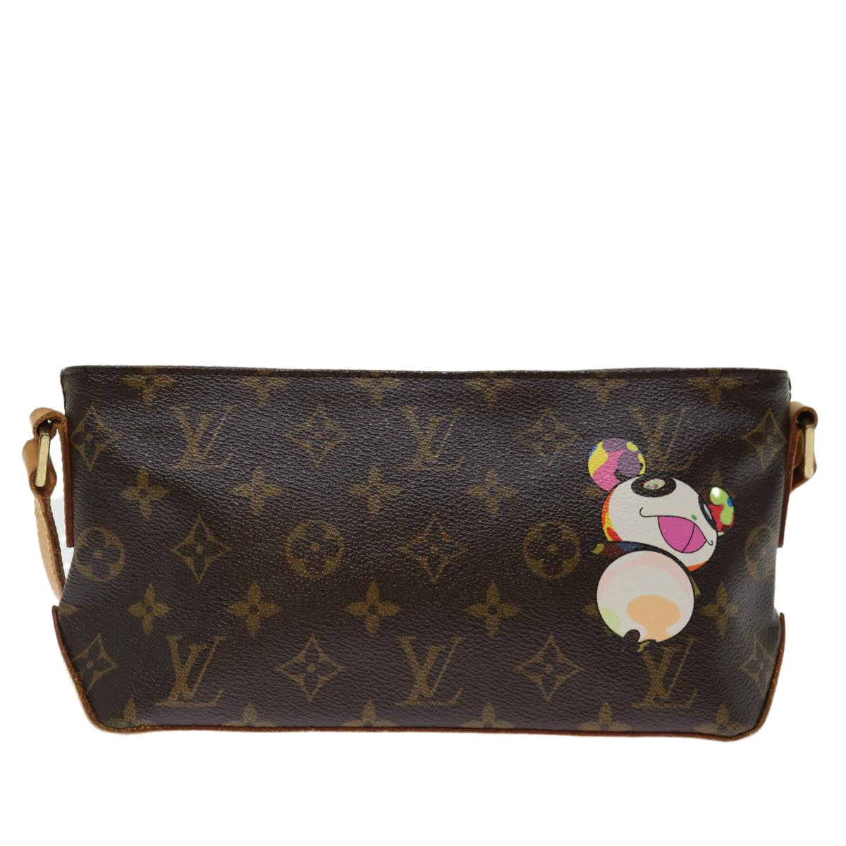 LOUIS VUITTON Monogram Panda Trotteur Shoulder Bag M51241 LV am6046