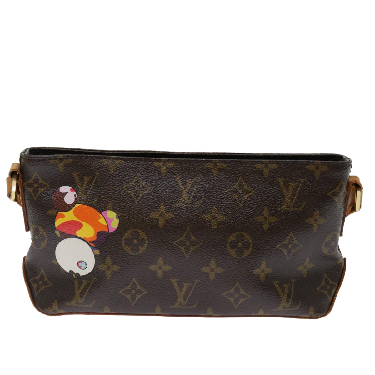 LOUIS VUITTON Monogram Panda Trotteur Shoulder Bag M51241 LV am6046