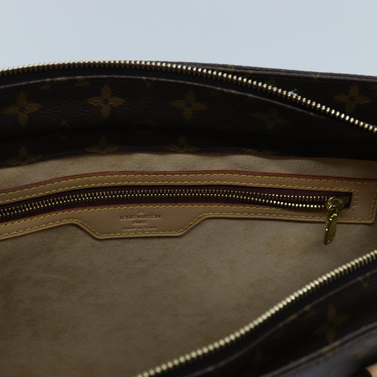 LOUIS VUITTON Monogram Luco Tote Bag M51155 LV am6059A