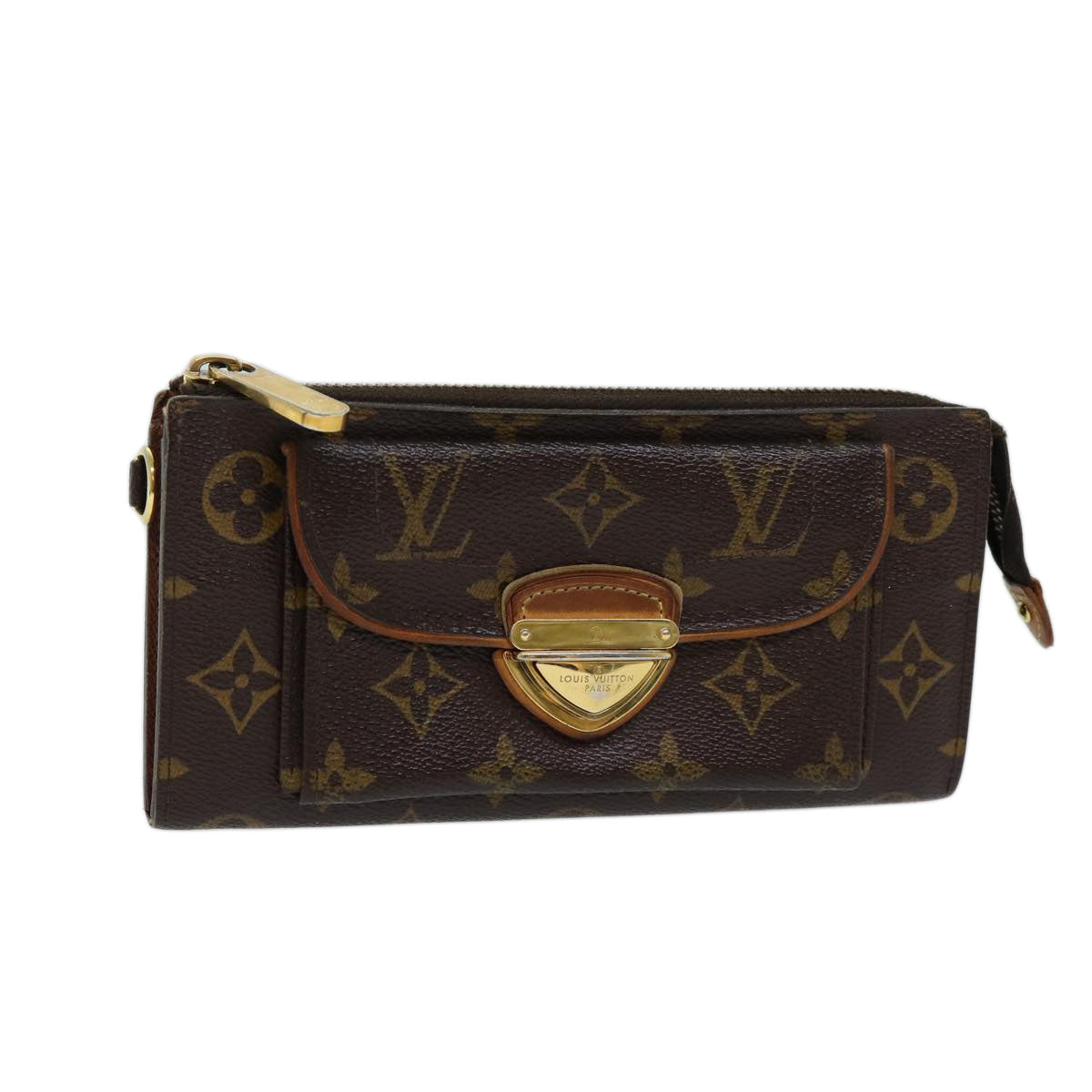 LOUIS VUITTON Monogram Portefeuille Astrid Long Wallet M61781 LV am6064