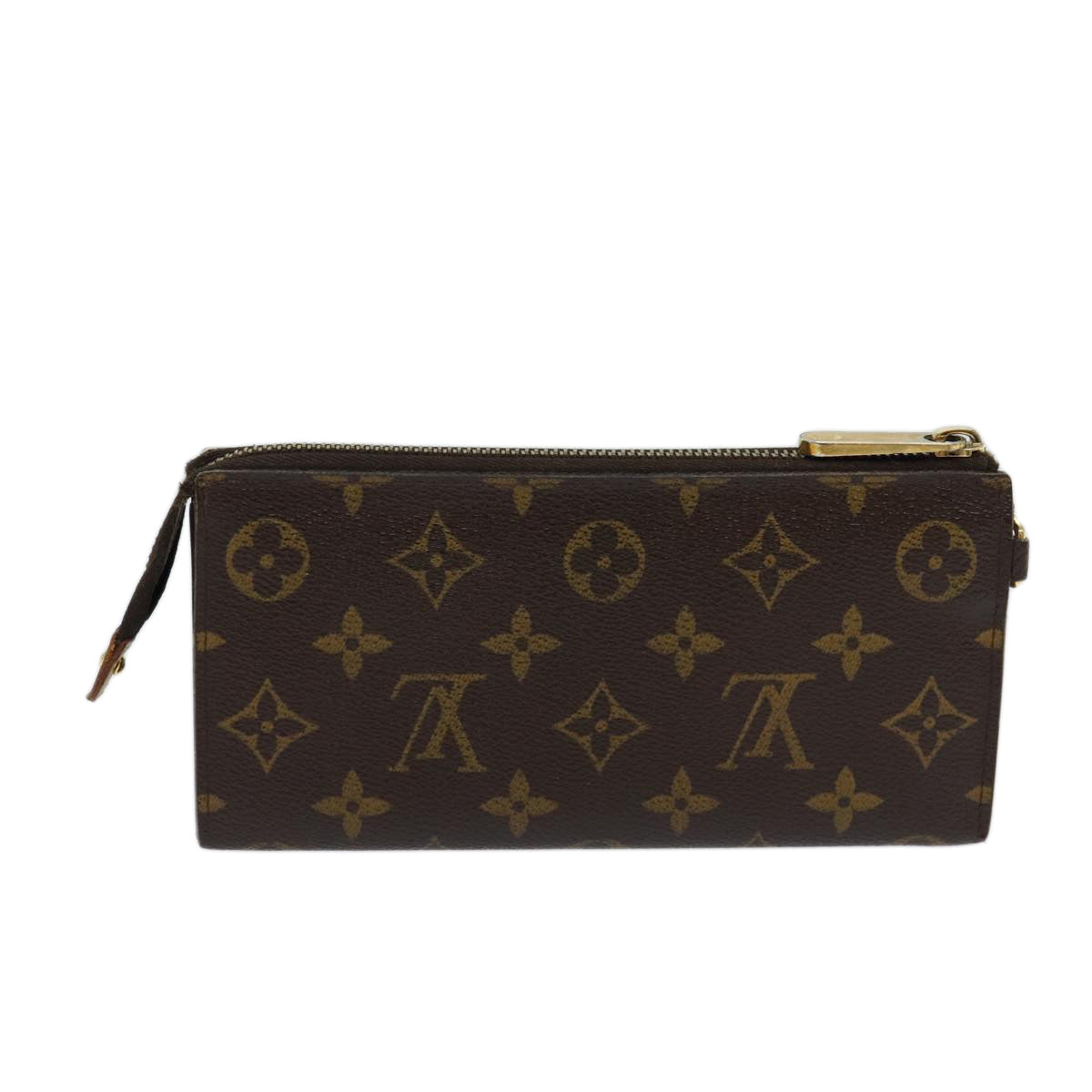 LOUIS VUITTON Monogram Portefeuille Astrid Long Wallet M61781 LV am6064