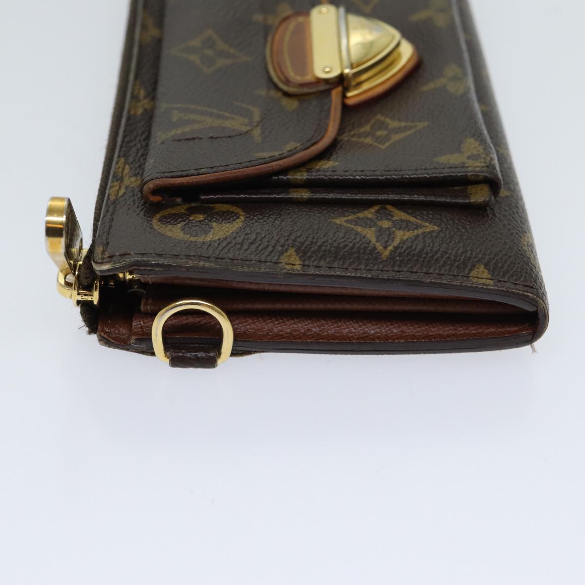 LOUIS VUITTON Monogram Portefeuille Astrid Long Wallet M61781 LV am6064