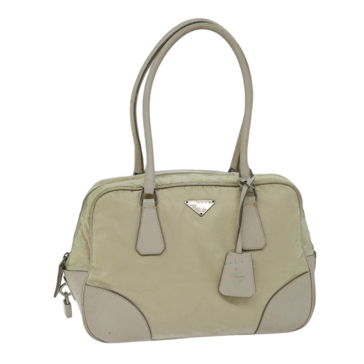 Luxury PradaShoulder Bag Nylon Beige am6097
