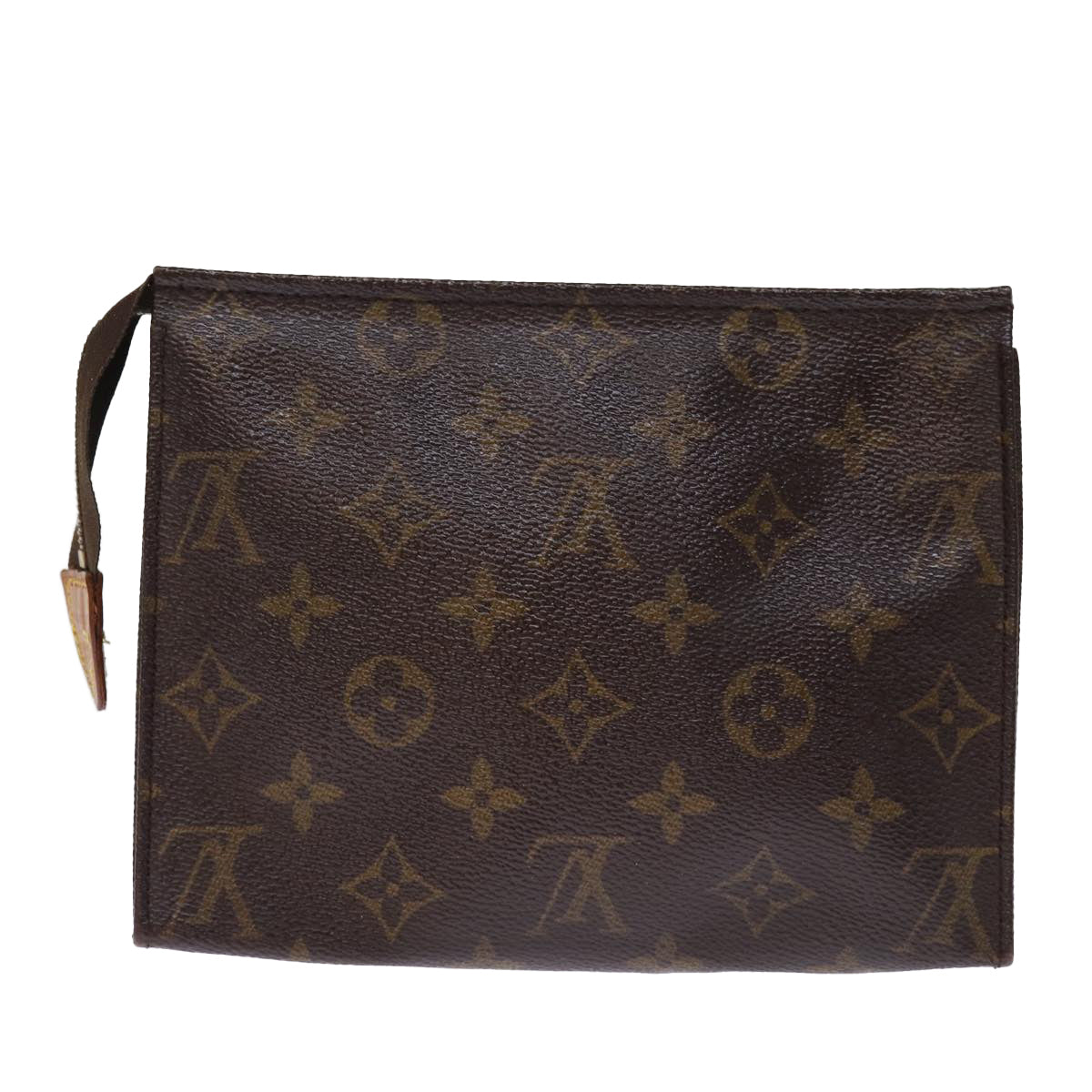 LOUIS VUITTON Monogram Poche Toilette 19 Pouch M47544 LV am6268