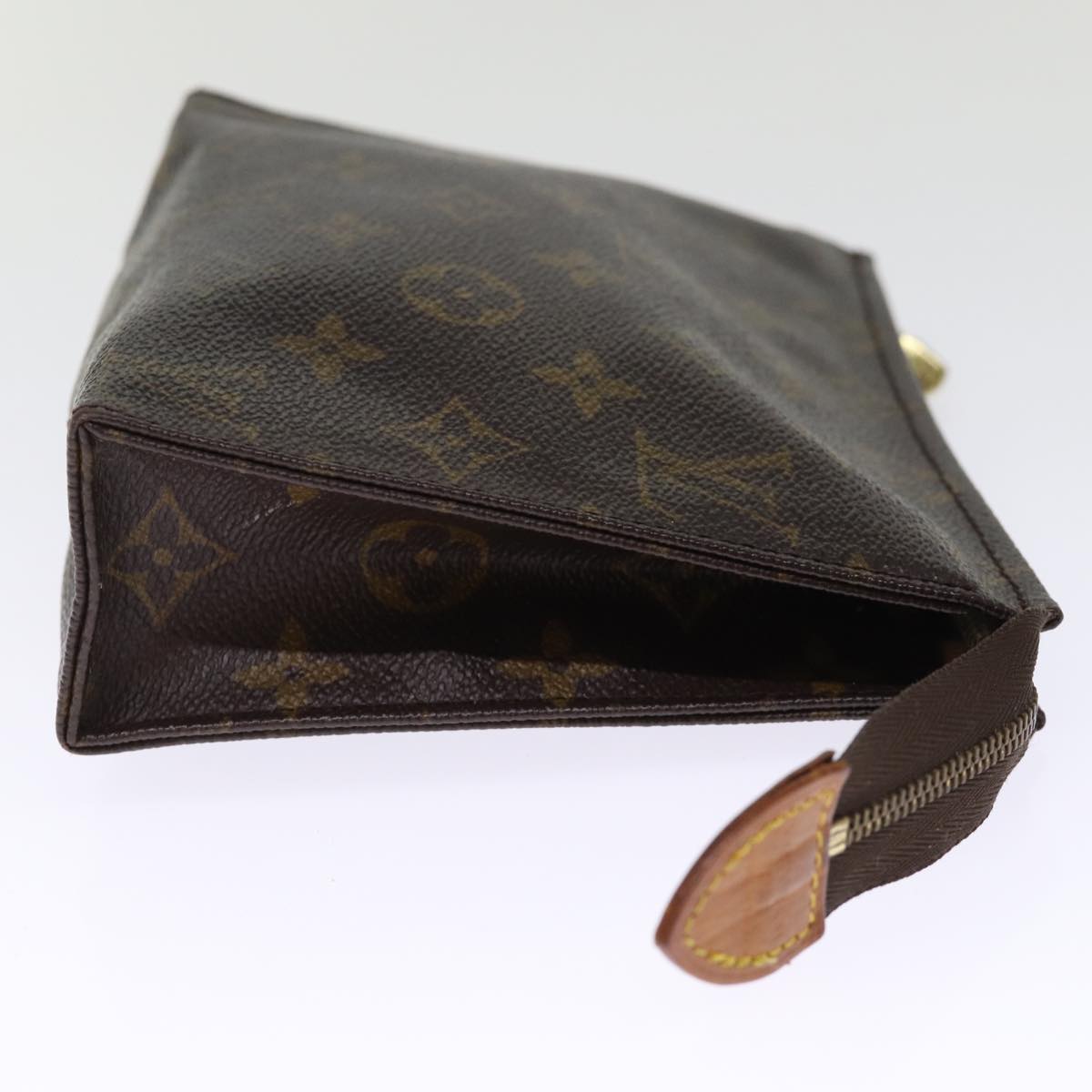 LOUIS VUITTON Monogram Poche Toilette 19 Pouch M47544 LV am6268