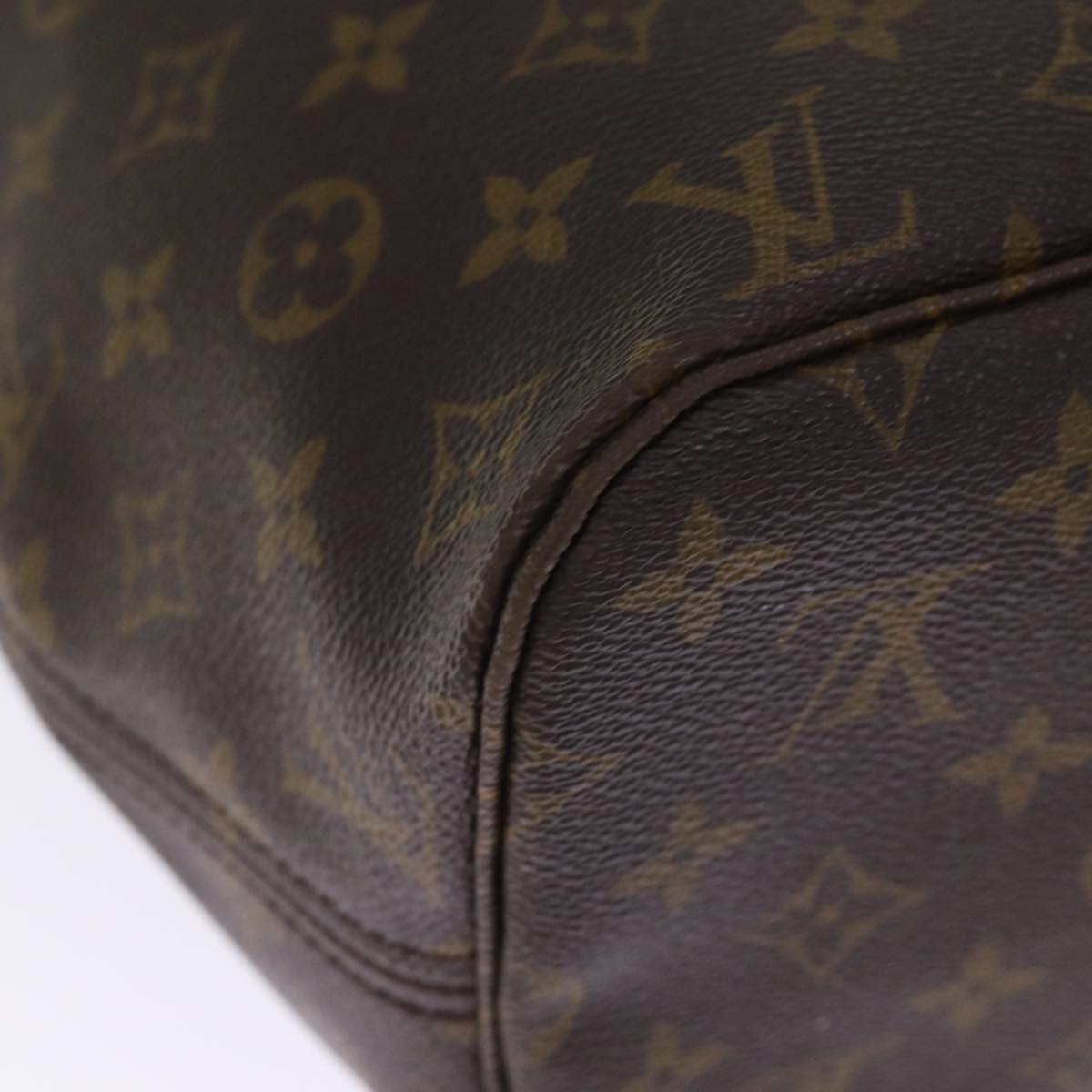 LOUIS VUITTON Monogram Neverfull MM Tote Bag M40156 LV am6271