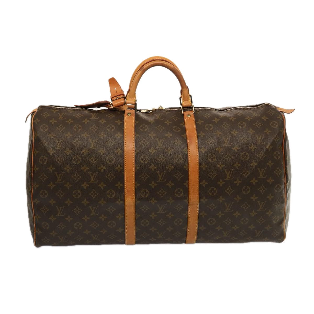 LOUIS VUITTON Monogram Keepall 60 Boston Bag M41422 LV am6273