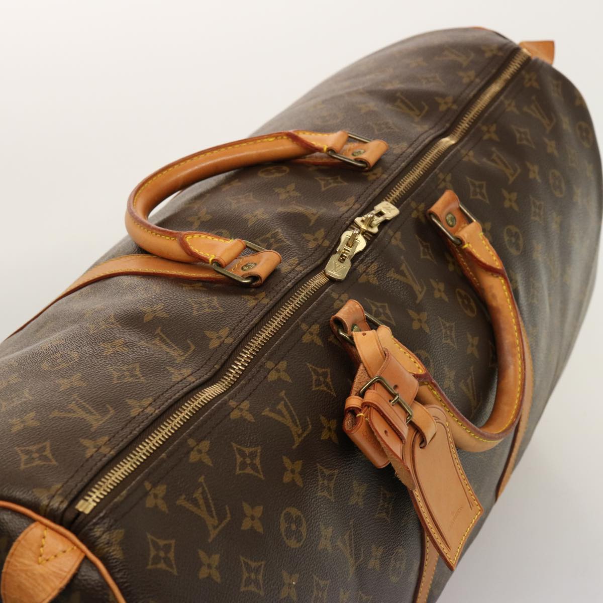 LOUIS VUITTON Monogram Keepall 60 Boston Bag M41422 LV am6273