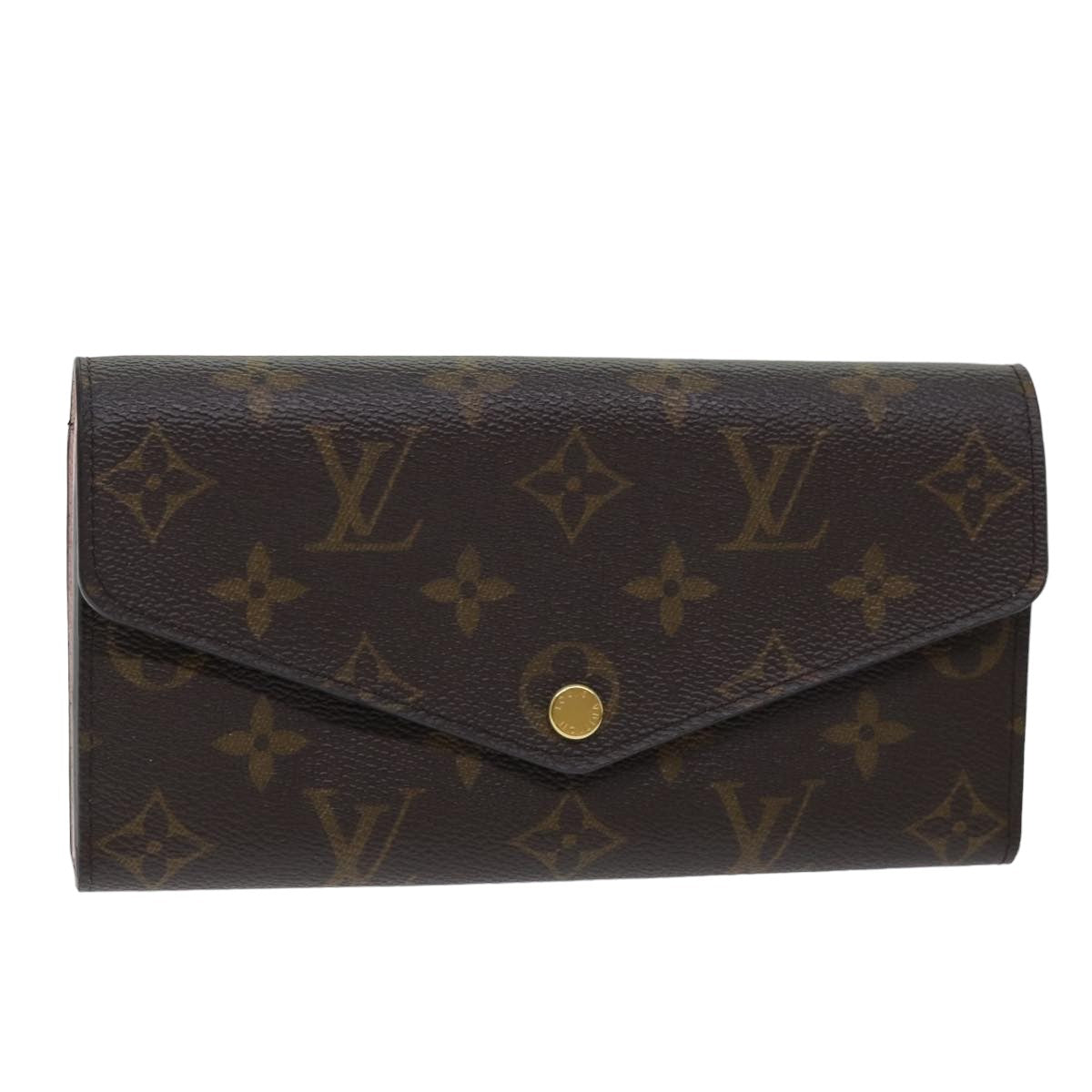 LOUIS VUITTON Monogram Portefeuille Sarah Rose Valerine M62235 LV am6274